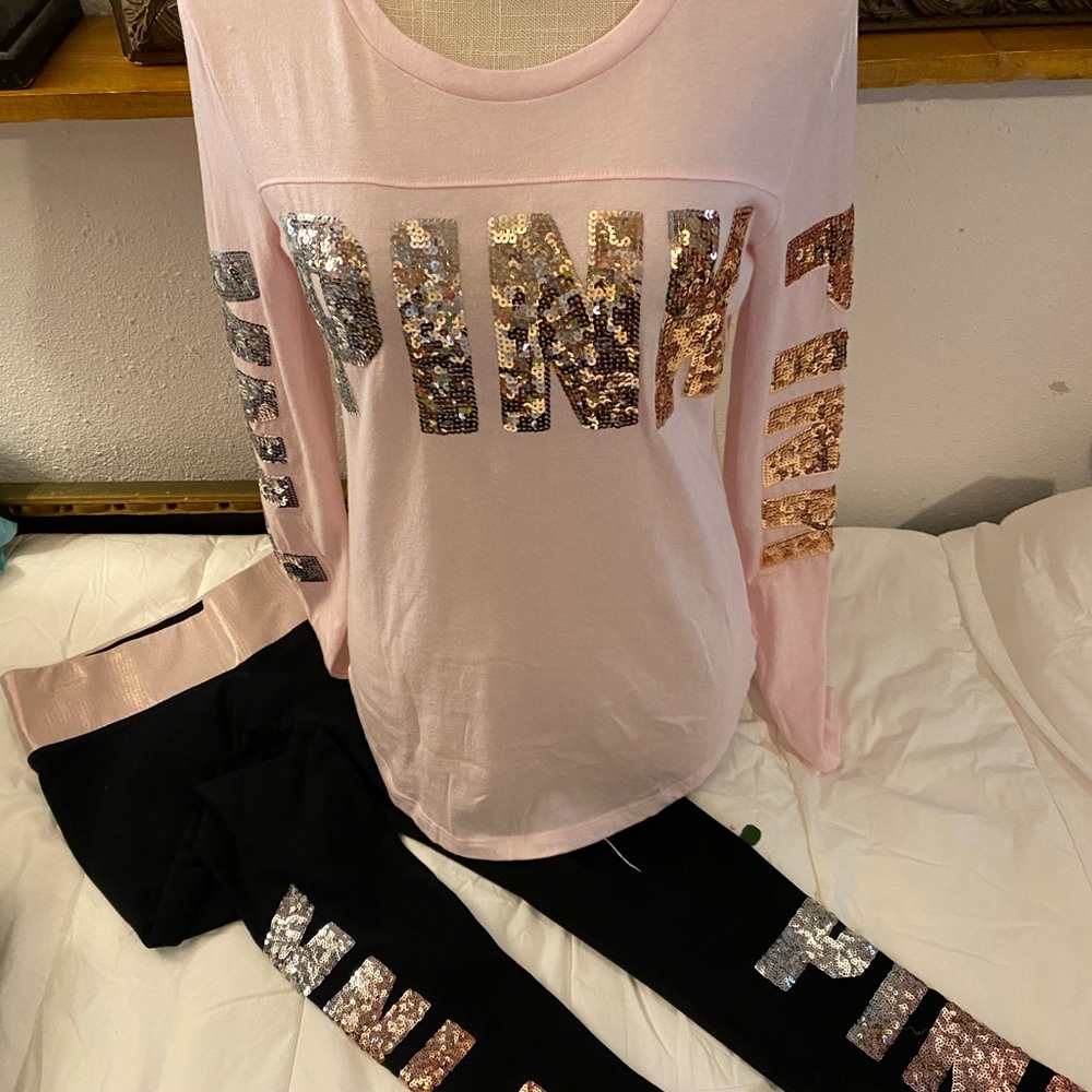 Pink Ombré Bling outfit Rare
